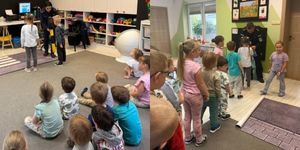 Policjanci z Ostrołęki uczyli najmłodszych bezpieczeństwa