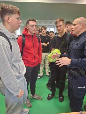 Ostrołęccy policjanci promowali swoją służbę