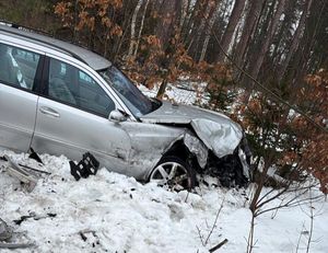 Poranne zderzenie dwóch pojazdów w gminie Łyse