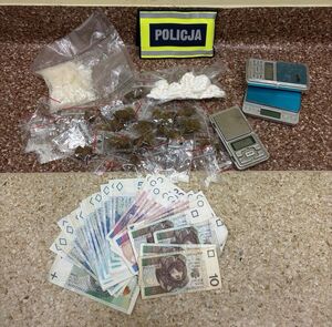Kryminalni z Ostrołęki zabezpieczyli kilkaset porcji narkotyków