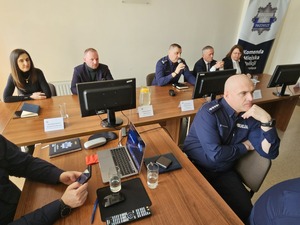 Odprawa roczna ostrołęckich policjantów