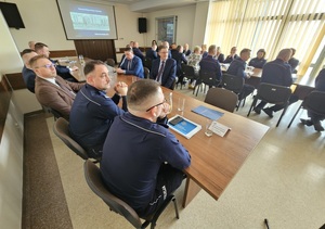 Odprawa roczna ostrołęckich policjantów