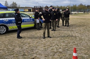 Policjanci z Ostrołęki wspierali XXV Mundurowy Rajd Nadnarwiański