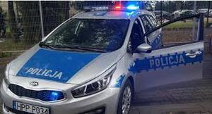 Na zdjęciu widzimy oznakowany radiowóz