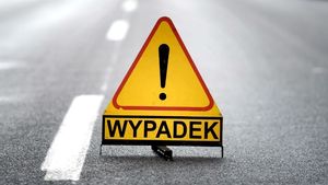 znak ostrzegawczy wypadek