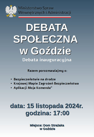 plakat promujący spotkanie