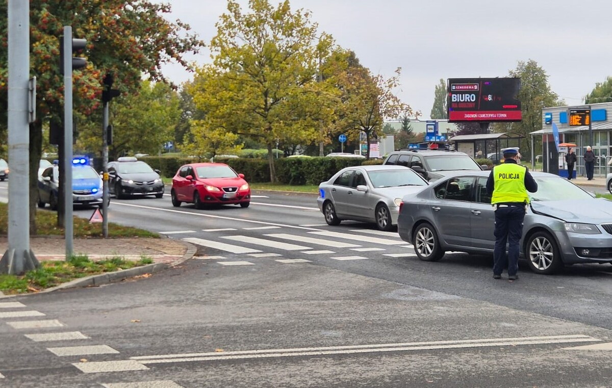 Wypadek z udziałem rowerzystki w Radomiu