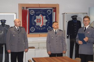 Powierzenie obowiązków I Zastępcy Komendanta Miejskiego Policji w Siedlcach podinsp. Dariuszowi Dudkowi