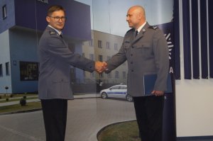 Powierzenie obowiązków I Zastępcy Komendanta Miejskiego Policji w Siedlcach podinsp. Dariuszowi Dudkowi