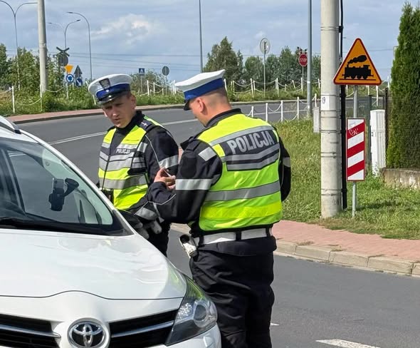 Akcja „Bezpieczny przejazd kolejowy” w Siedlcach