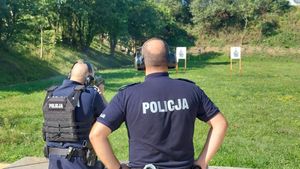 SZKOLENIE STRZELECKIE POLICJANTÓW