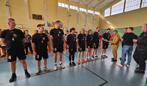 Turniej siatkówki służb mundurowych