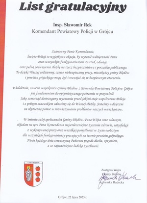 Powiatowe obchody Święta Policji