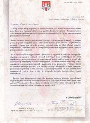 Powiatowe obchody Święta Policji