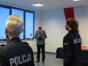 Przemówienie Komendanta Powiatowego Policji w Grójcu