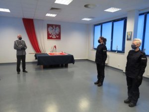 Przemówienie Komendanta Powiatowego Policji w Grójcu