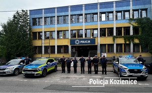 Policjanci z Komendy Powiatowej Policji w Kozienicach oddali hołd poległemu Żołnierzowi