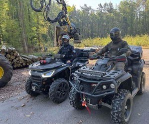 Wspólne działania policji i straży leśnej