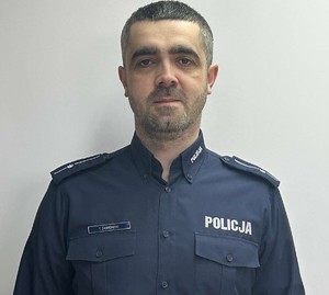 mł. asp. Tomasz Dąbrowski