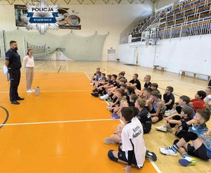 pogadanka z uczestnikami obozu