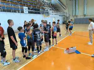 pogadanka z uczestnikami obozu