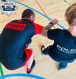 Szkolenie medyków przez policjantów