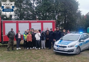 Dzielnicowi spotkali się z uczniami PSP w Grabowie nad Pilicą