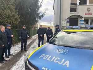 Przekazanie pojazdu służbowego dla Komisariatu Policji w Grabowie nad Pilicą