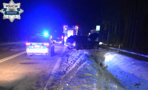 Nietrzeźwy spowodował wypadek na K79