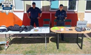 Promocja zawodu Policjanta na pikniku majowym