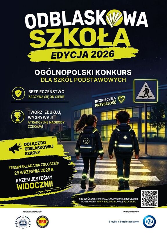 Konkurs Odblaskowa Szkoła