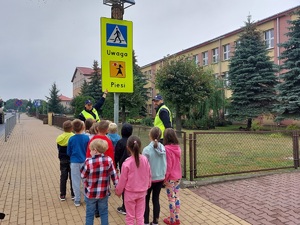 Bezpieczna droga do szkoły w PSP w Lipsku