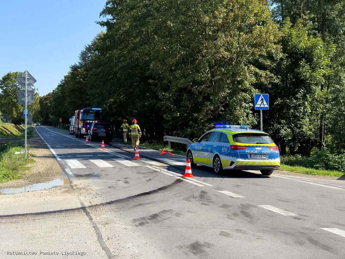 Jawor Solecki: pijany kierowca uderzył w barierki przy szkole