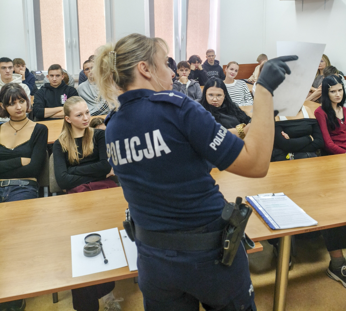 Dzień otwarty w Komendzie Powiatowej Policji w Łosicach