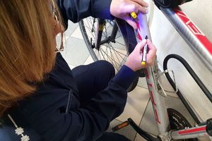 znakowanie roweru