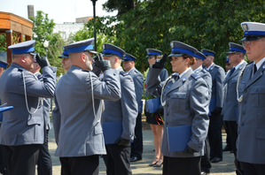 Mławskie Święto Policji 2022 w Parku Miejskim w Mławie.