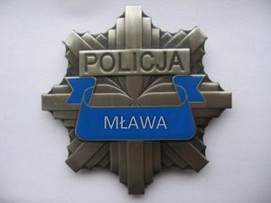 Grafika: gwiazda policyjna - Mława