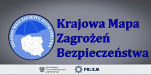 Logo Krajowej Mapy Zagrożeń Bezpieczeństwa