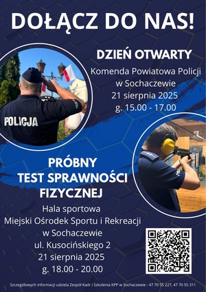 plakat z napisem &quot;dzień otwarty&quot; oprawionym w szatę graficzną