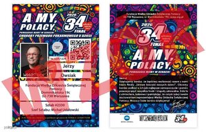 Wzór identyfikatorów WOŚP