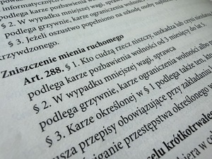 Zdjęcie z kodeksu karnego