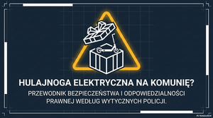 Grafika przedstawia prezent w którym jest hulajnoga