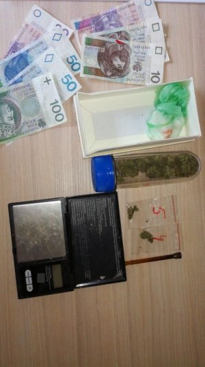 Narkotyki i pieniądze znalezione u 20 - latków z powiatu sochaczewskiego