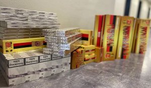 Pudełka i kartony z papierosami bez polskich znaków akcyzy