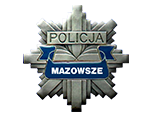 Gwiazda policyjna z napisem Mazowsze