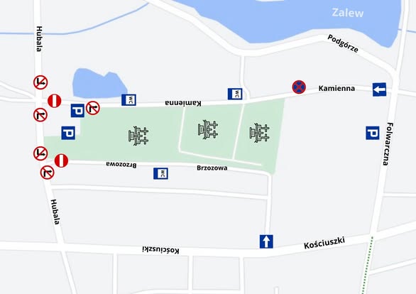 Zmiany organizacji ruchu w Szydłowcu i Chlewiskach na Wszystkich Świętych