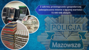 Pion kryminalny mazowieckiego garnizonu Policji - podsumowanie 2024 roku