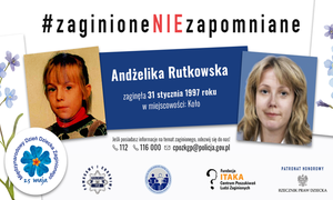 #zaginioneNIEzapomniane – wciąż czekamy na Andżelikę