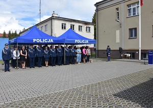 Święto Policji w Komendzie Powiatowej Policji w Węgrowie