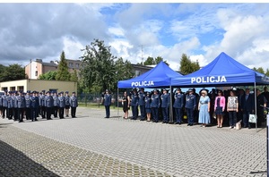 Święto Policji w Komendzie Powiatowej Policji w Węgrowie
